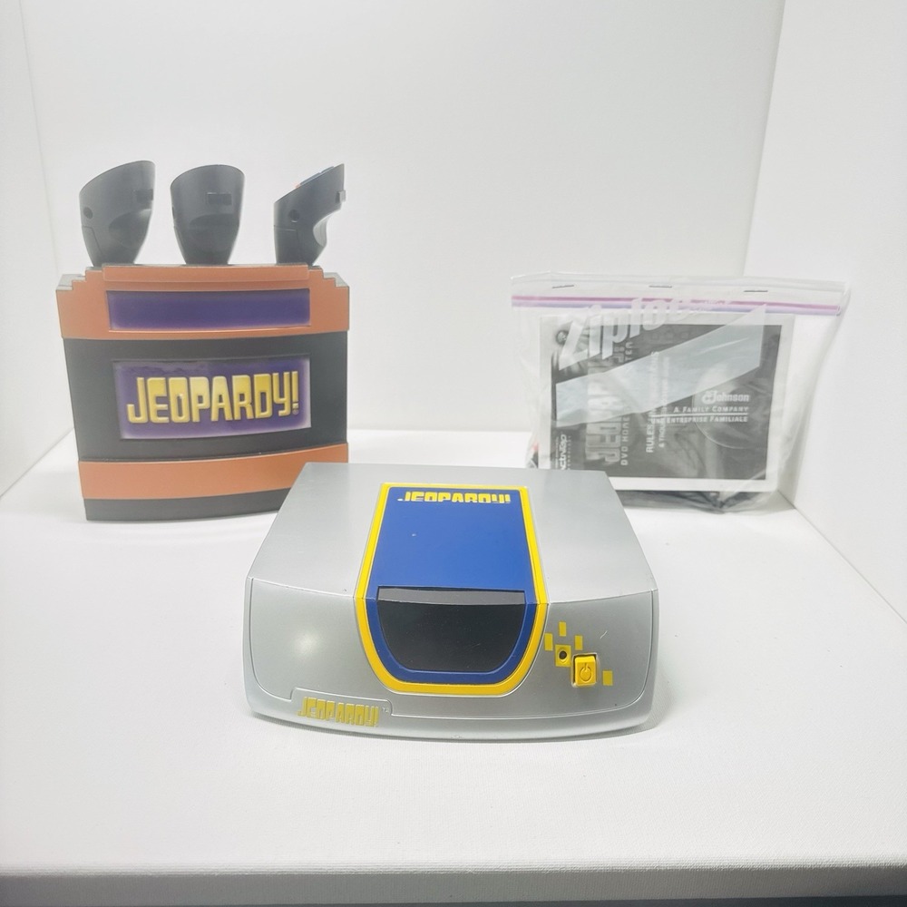 Jeopardy DVD Home System Quiz Game Wireless Buzzers Alex Trebek Ships Today FREE